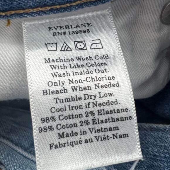 Everlane Light Blue Straight Leg Jeans - Picture 6 of 6